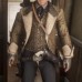 Red Dead Redemption 2 Cougar Cutaway Shearling Leather Coat