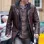 Red One 2023 Chris Evans Brown Leather Jacket