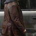 Red One 2023 Chris Evans Brown Leather Jacket