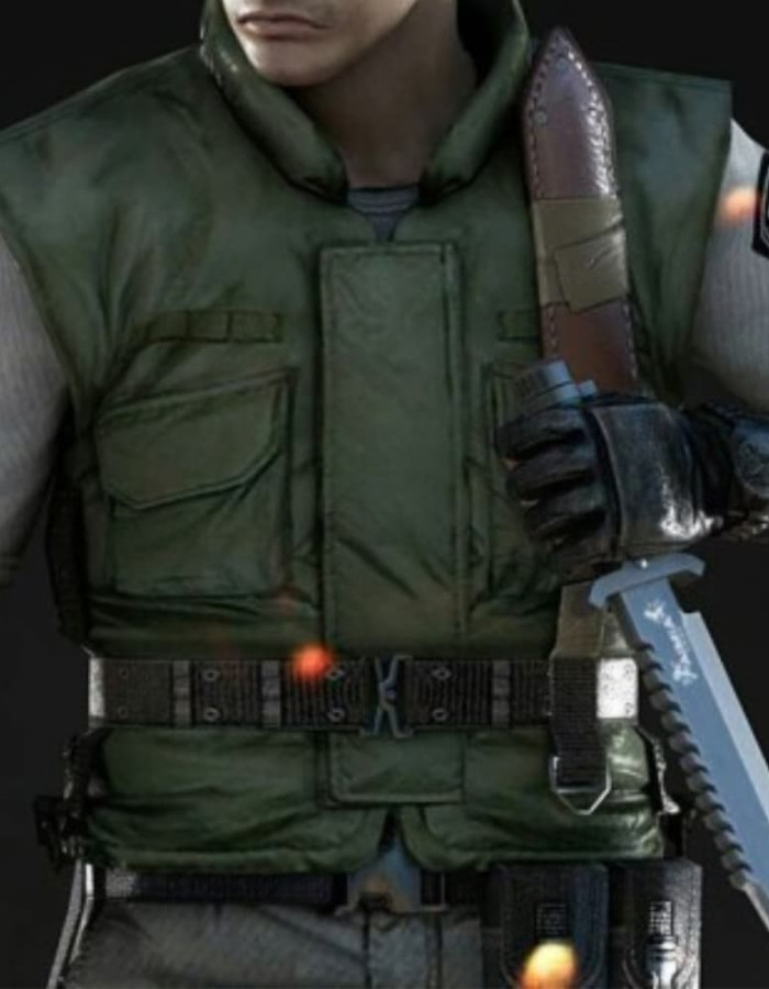 Resident Evil Stars Chris Redfield Vest Resident Evil Stars Chris Redfield Vest