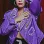 Selena Quintanilla Biker Purple Leather Jacket
