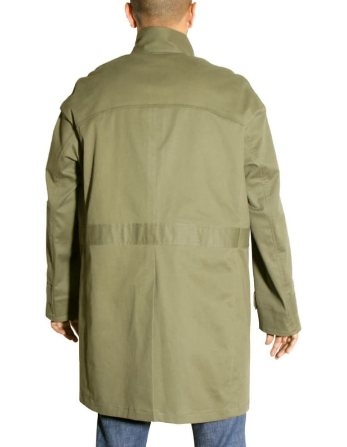 Spider-verse Peter B Parker Green Long Jacket Spider-verse Peter B Parker Green Long Jacket