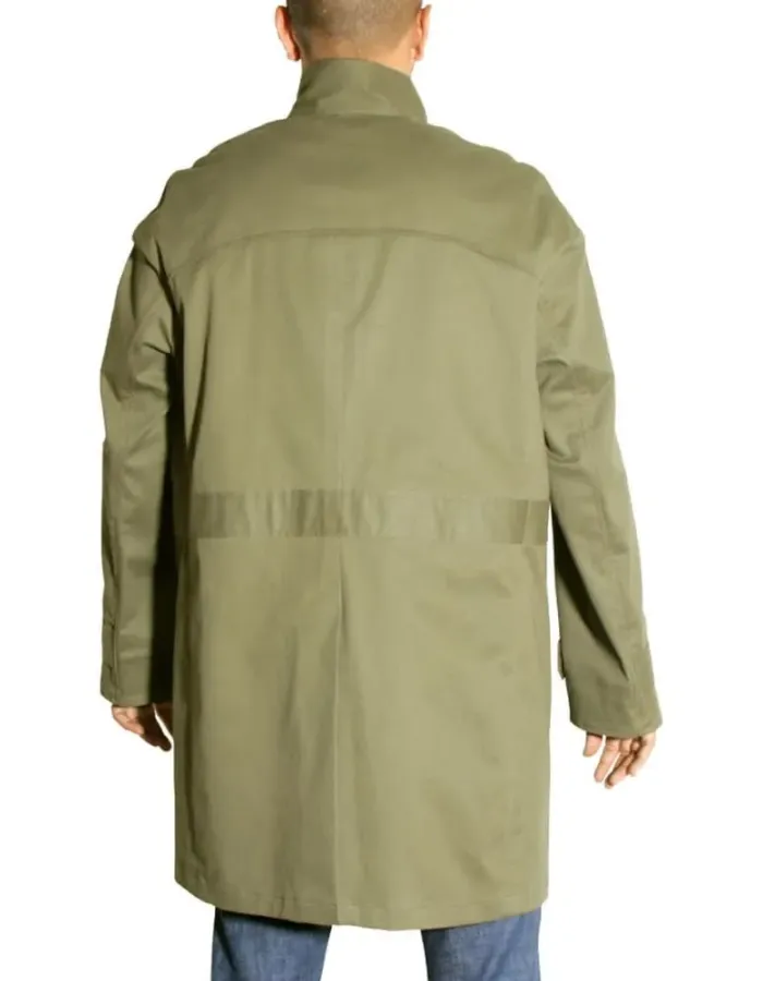 Spider-verse Peter B Parker Green Long Jacket Spider-verse Peter B Parker Green Long Jacket