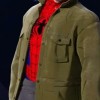 Spider-verse Peter B Parker Green Long Jacket Spider-verse Peter B Parker Green Long Jacket