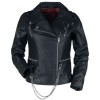 Stranger Things 4 Hellfire Club Black Biker Leather Jacket