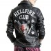 Stranger Things 4 Hellfire Club Black Biker Leather Jacket