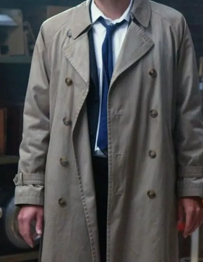Castiel Supernatural Misha Collins Trench Coat