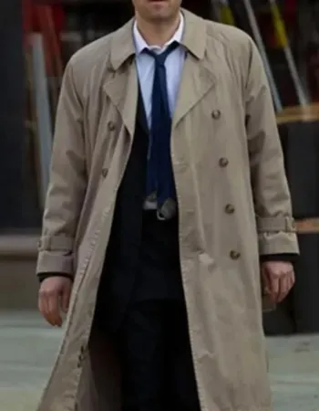 Castiel Supernatural Misha Collins Trench Coat Castiel Supernatural Misha Collins Trench Coat