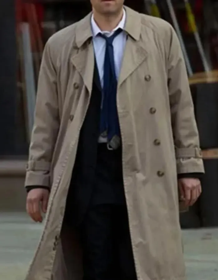 Castiel Supernatural Misha Collins Trench Coat