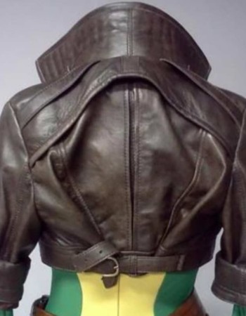 X Men Rogue Brown Leather Jacket