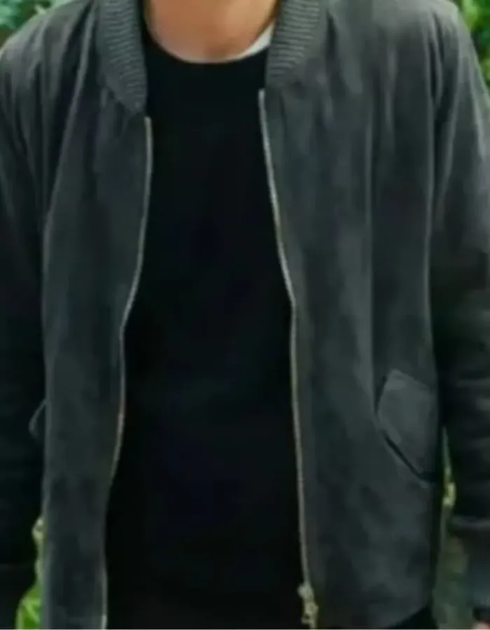 Your Place or Mine 2023 Ashton Kutcher Bomber Jacket