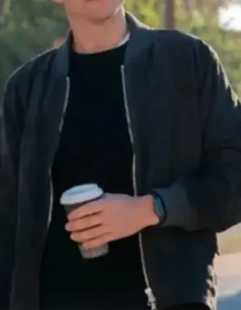 Your Place or Mine 2023 Ashton Kutcher Bomber Jacket