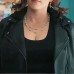 Your Place or Mine Rachel Bloom (Scarlet) Black Leather Jacket