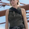 Allegiant Shailene Woodley (Tris) Black Leather Vest