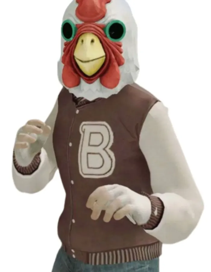 Appealing Hotline Miami Cotton Varsity Jacket
