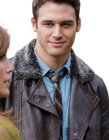 Boy Next Door Ryan Guzman (Noah Sandborn) Black Leather Jacket