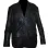 Dark Blue Kurt Russell (Eldon Perry) Black Leather Jacket