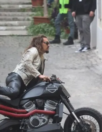 Fast X 2023 Jason Momoa (Dante) Serpent-skin Leather Jacket