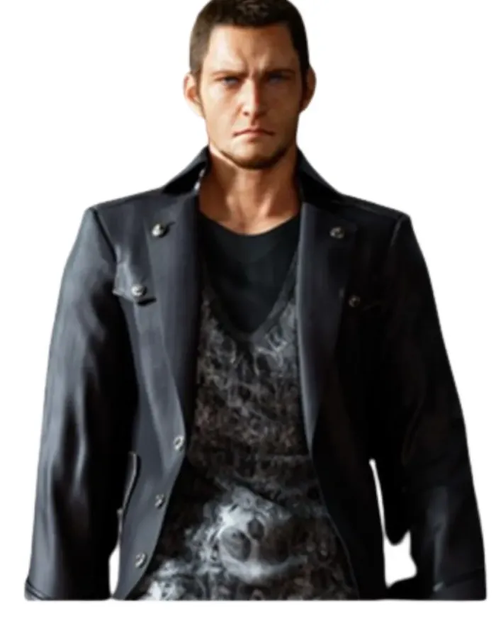 Final Fantasy 15 Hiroki Touchi (Cor Leonis) Leather Jacket