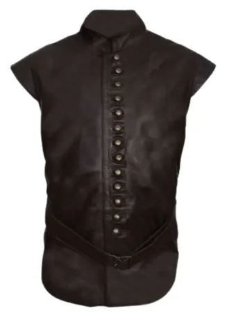 Galavant Joshua Sasse (Galavant) Leather Vest