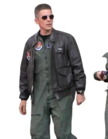 Good Kill Ethan Hawke (Major Thomas Egan) Pilot Leather Jacket