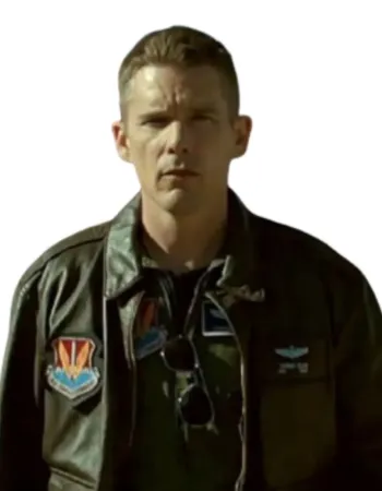 Good Kill Ethan Hawke (Major Thomas Egan) Pilot Leather Jacket Good Kill Ethan Hawke (Major Thomas Egan) Pilot Leather Jacket