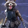 Guardians of the Galaxy Vol 2 Bradley Cooper (Rocket) Blue Leather Vest