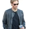 Horrible Bosses 2 Chris Pine (Rex Hanson) Black Leather Jacket