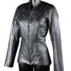 I Robot Bridget Moynahan (Susan Calvin) Black Leather Jacket