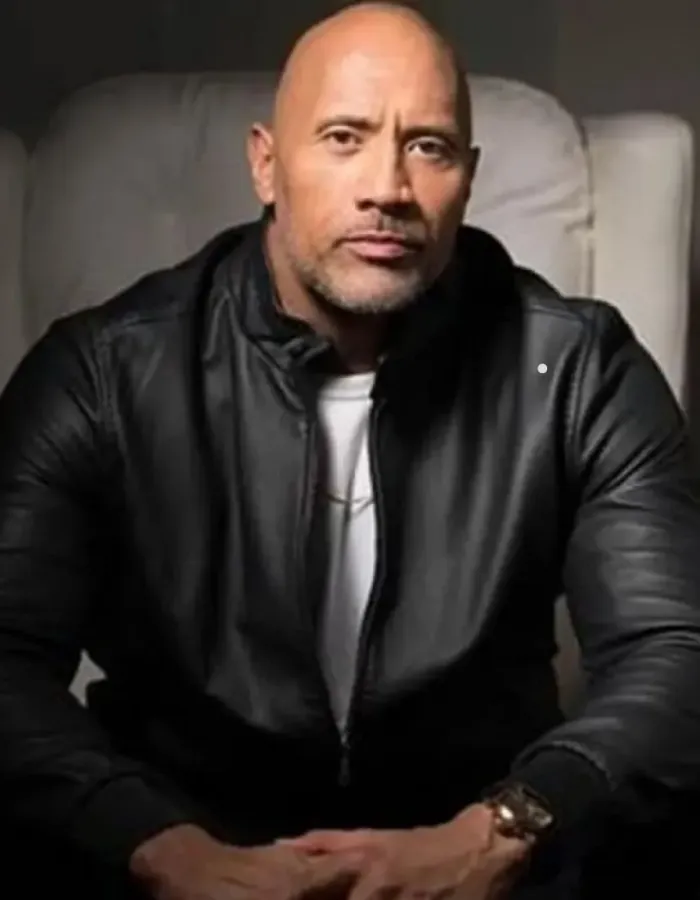 Jungle Cruise Dwayne Johnson (Frank Wolff) Leather Jacket
