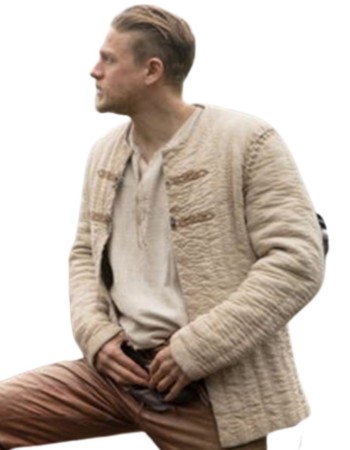 King Arthur Legend of the Sword Charlie Hunnam (Arthur) Cotton Jacket