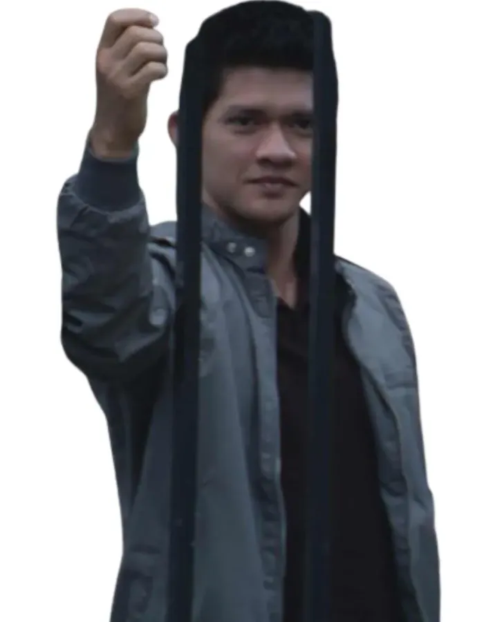 Mile 22 Iko Uwais (Li Noor) satin Jacket
