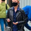 Mission Impossible 7 Pom Klementieff Black Biker Leather Jacket Mission Impossible 7 Pom Klementieff Black Biker Leather Jacket