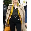 Mission Impossible 7 Pom Klementieff Brown Cotton Coat