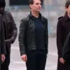 Mission Impossible 7 Tom Cruise (Ethan Hunt) Back Leather Jacket