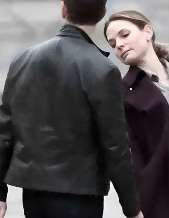 Mission Impossible 7 Tom Cruise (Ethan Hunt) Back Leather Jacket