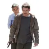 Money Monster Jack O'Connell (Kyle Budwell) leather Hooded Jacket