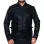 Quantum Break Shawn Ashmore Black Leather Jacket 