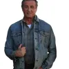 Rambo Last Blood Sylvester Stallone (John Rambo) Blue Leather Jacket
