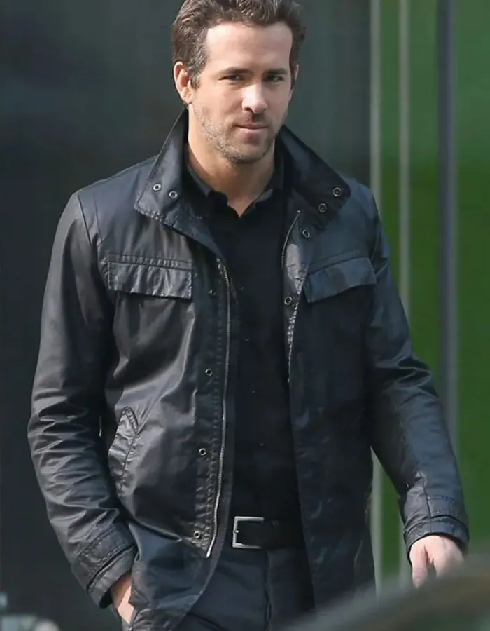 R.I.P.D. Ryan Reynolds (Nick) Leather Jacket
