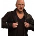 Saturday Night Live Chris Pratt (Jason Statham) Black Leather Jacket