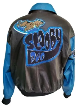 Scooby Doo Bomber Leather Jacket