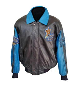Scooby Doo Bomber Leather Jacket