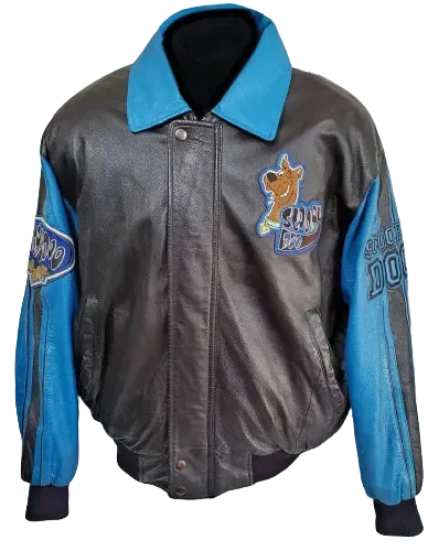 Scooby Doo Bomber Leather Jacket