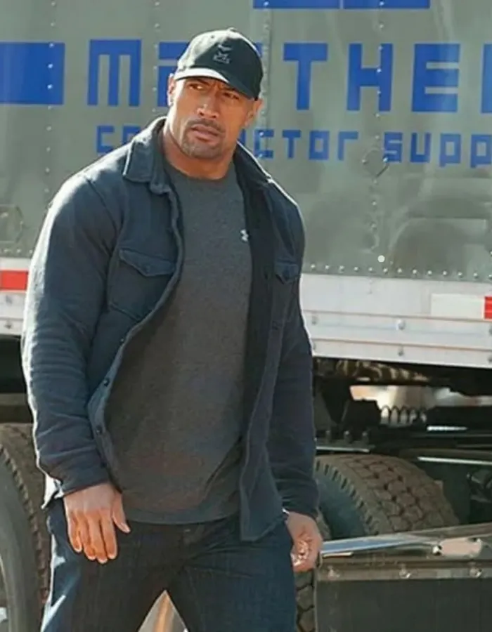 Snitch Dwayne Johnson (John Matthews) Leather Jacket