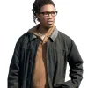 Walking Dead S6 Corey Hawkins (Heath) Black Cotton Jacket