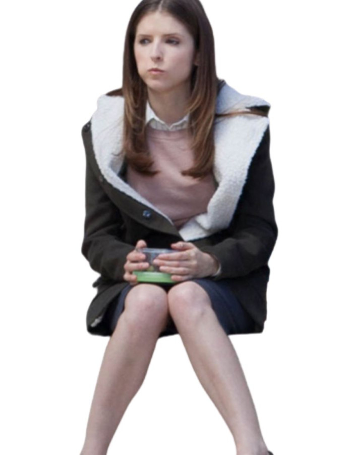 The Accountant Anna Kendrick (Dana Cummings) Shearling Wool Coat The Accountant Anna Kendrick (Dana Cummings) Shearling Wool Coat