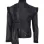 Three Musketeers Luke Evans (Aramis) Black Leather Coat