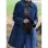 Armageddon Time Anne Hathaway (Esther Graff) blue Denim Coat