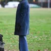 Armageddon Time Anne Hathaway (Esther Graff) blue Denim Coat